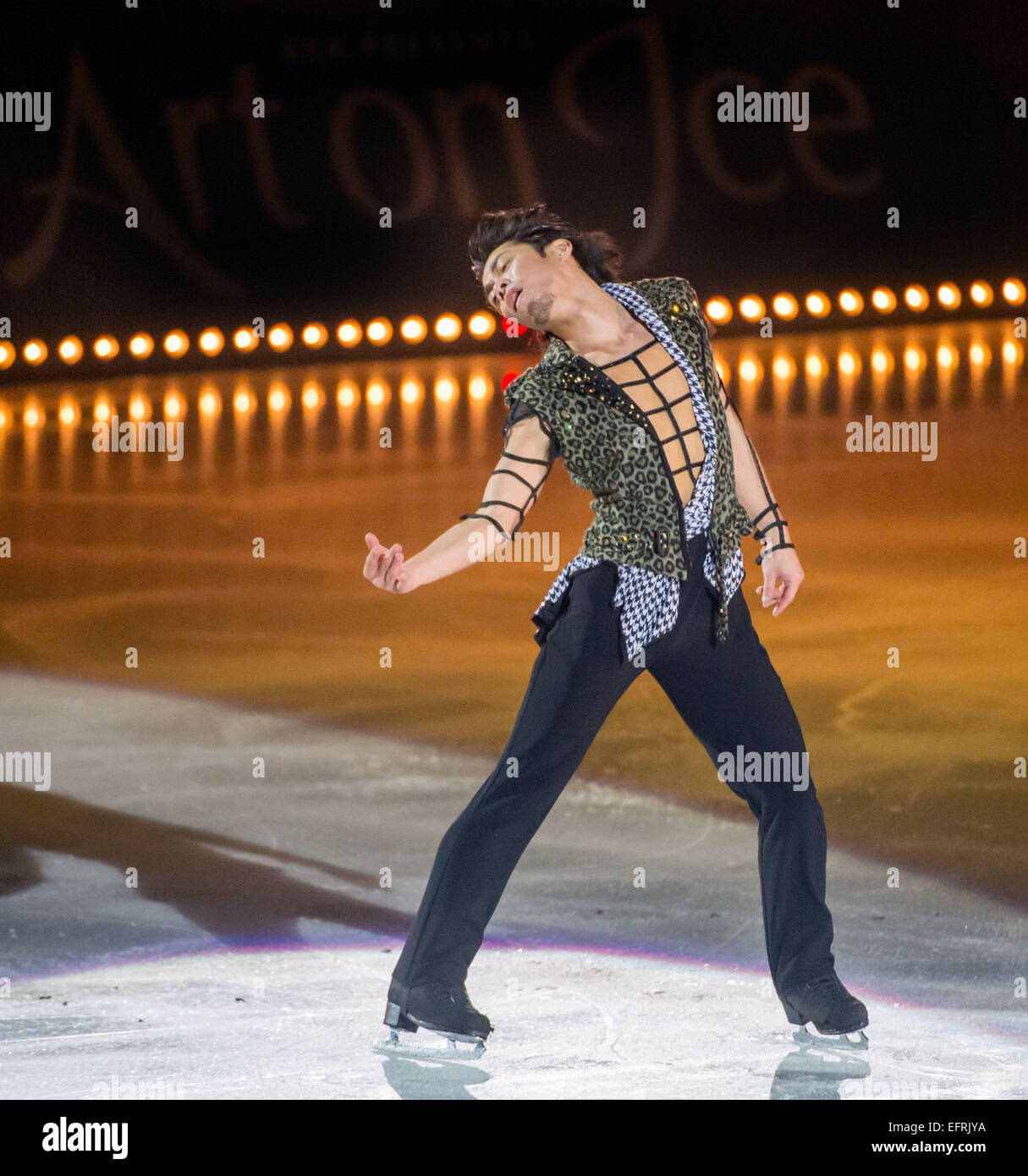 Zurich, Switzerland. 8th Feb, 2015. Daisuke Takahashi Figure SKating