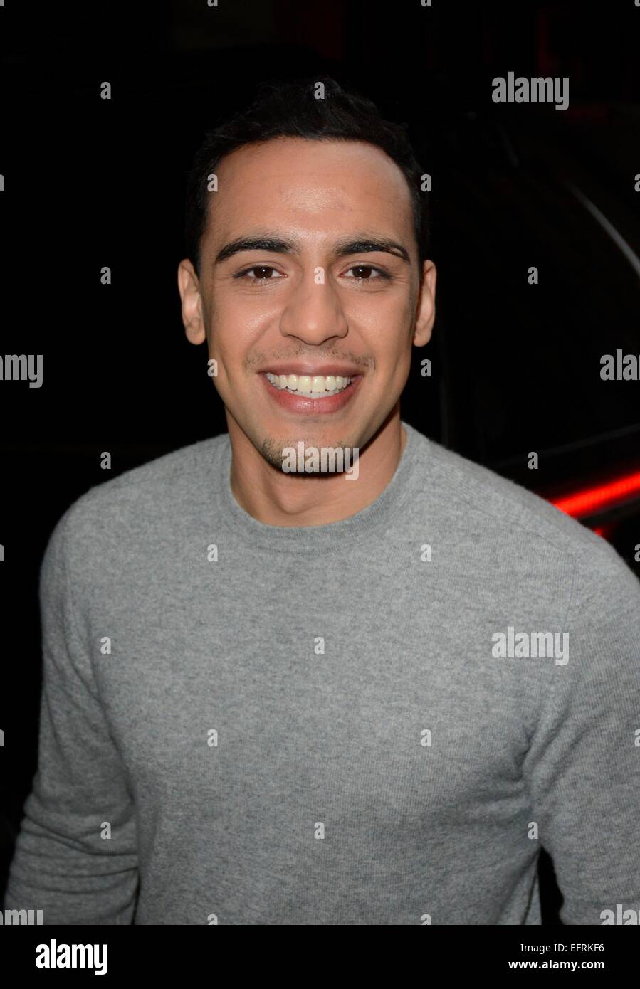 New York, NY, USA. 9th Feb, 2015. Victor Rasuk out and about for Celebrity Candids - MON, New York, NY February 9, 2015. Credit:  Derek Storm/Everett Collection/Alamy Live News Stock Photo