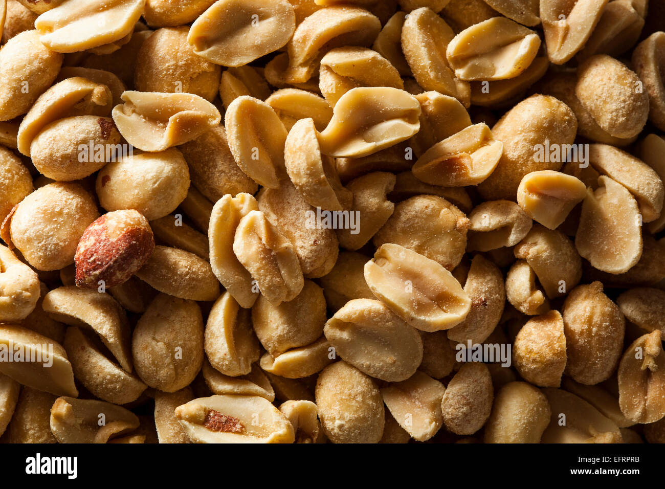 Organic Roasted Salty Peanuts in a Bowl Stock Photo Alamy
