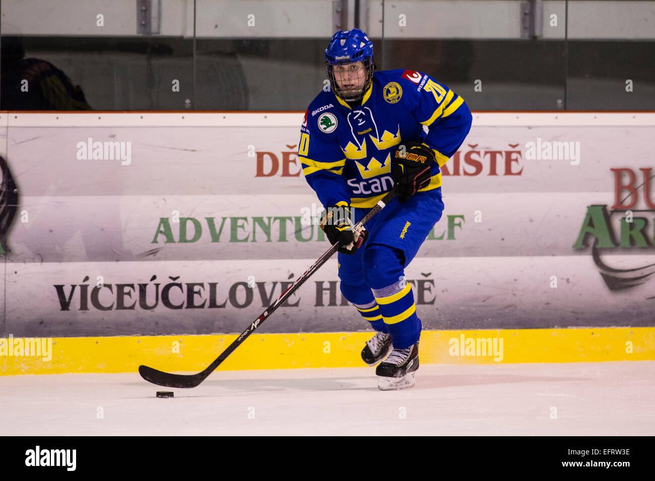 Jens Looke, ice hockey, Sweden, Five nations tournament, U18 Stock