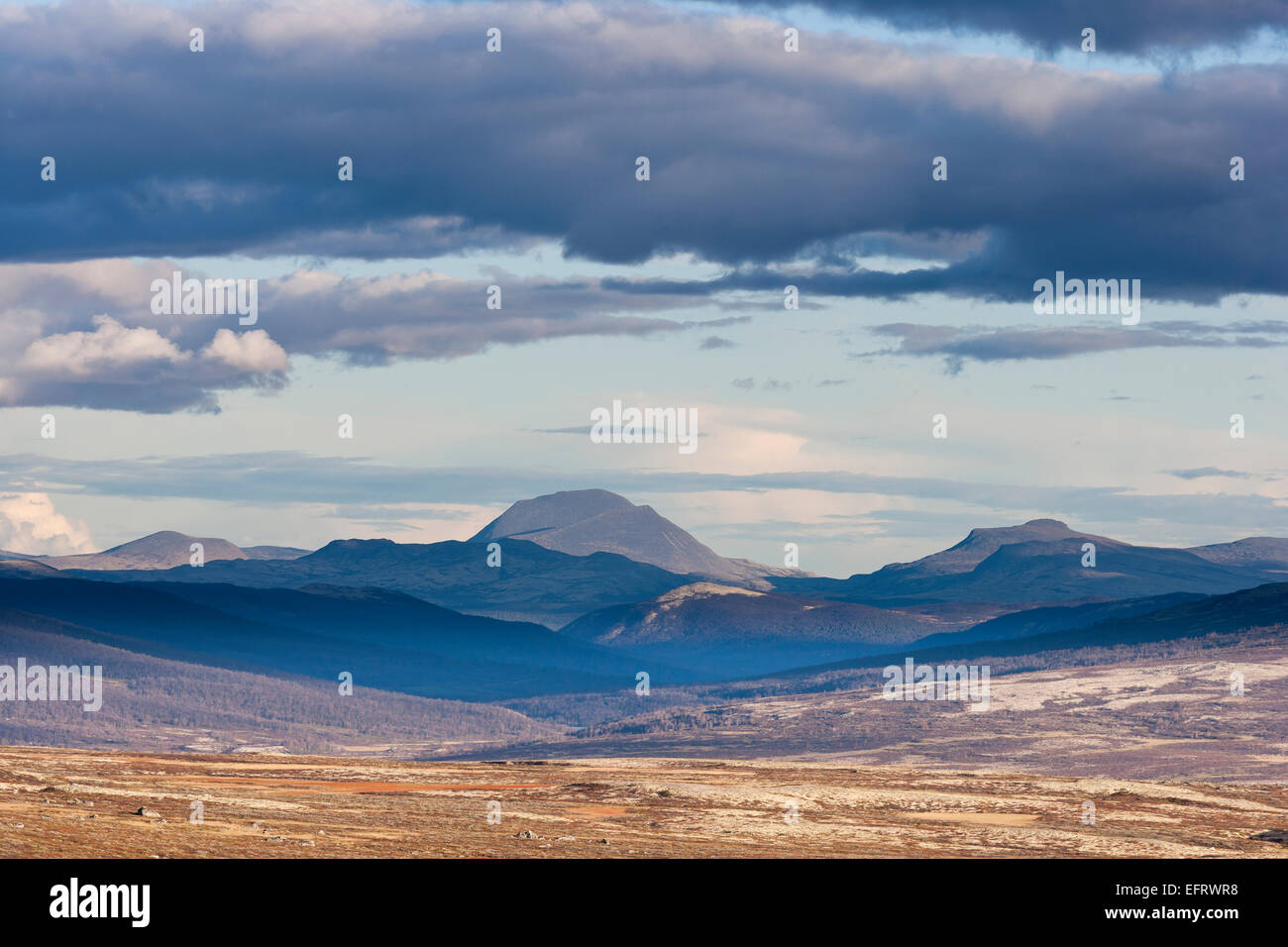 Mount Rondane Rondane mountain range hi-res stock photography and images - Alamy