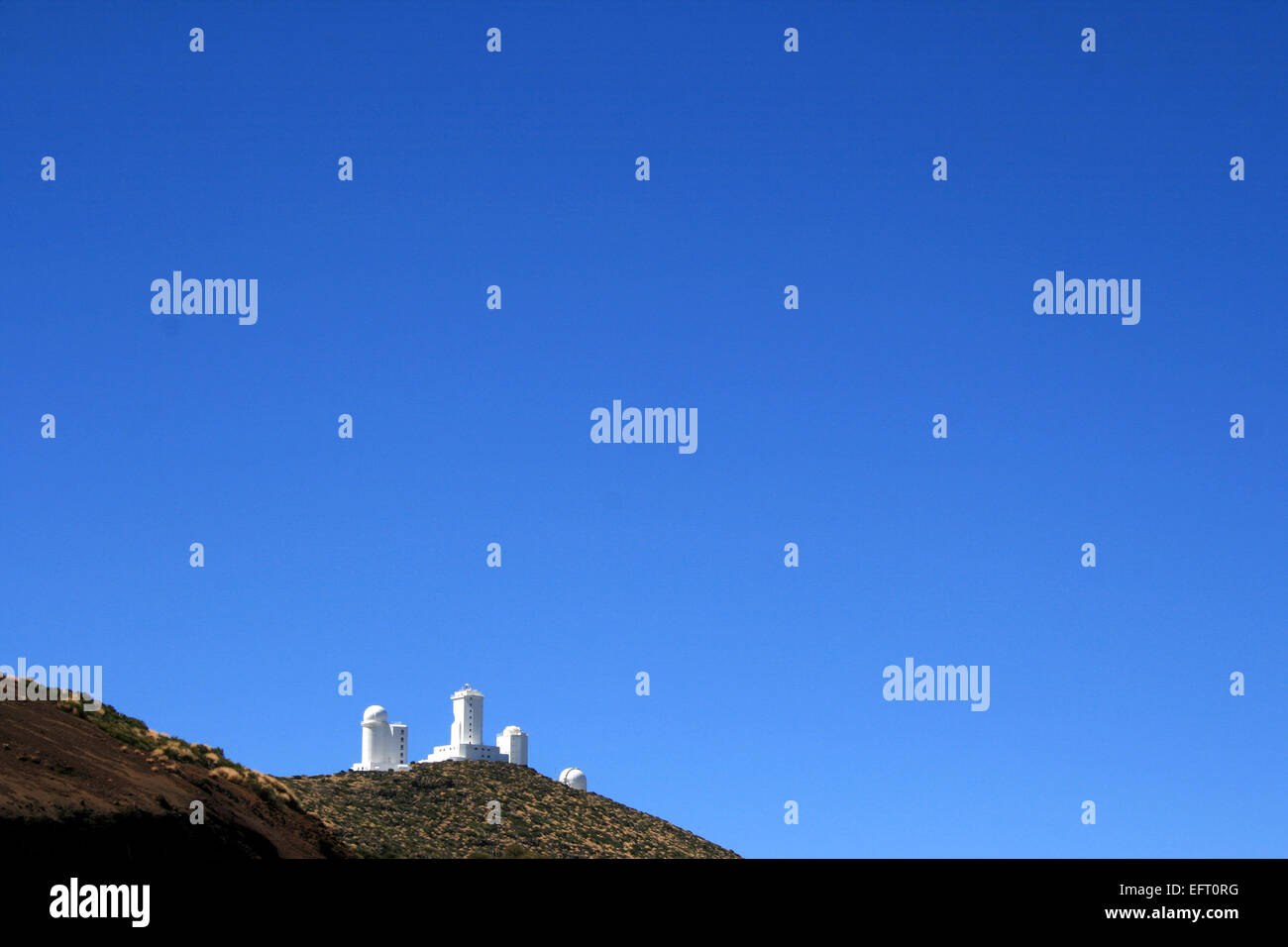 canary island - Tenerife - observatory Stock Photo
