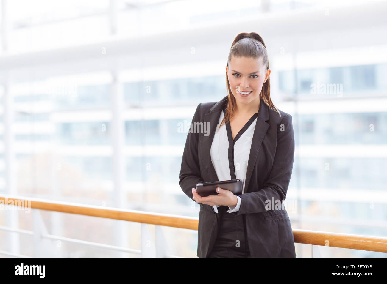 Portrait of a businesswoman Stock Photo