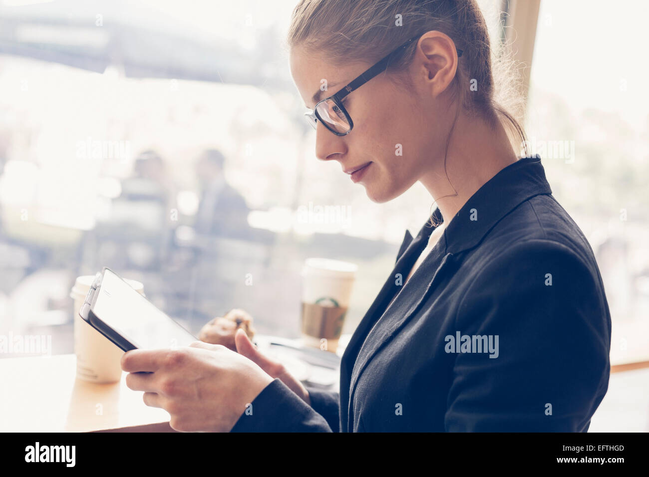 Portrait of businesswoman Stock Photo