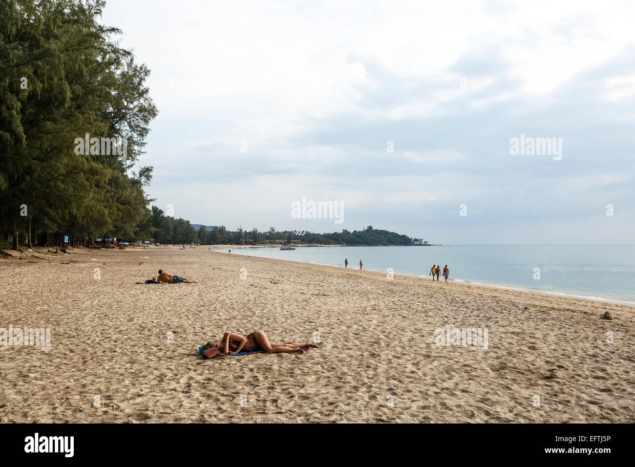 Klong Khong beach, Ko (Koh) Lanta, Thailand Stock Photo Alamy