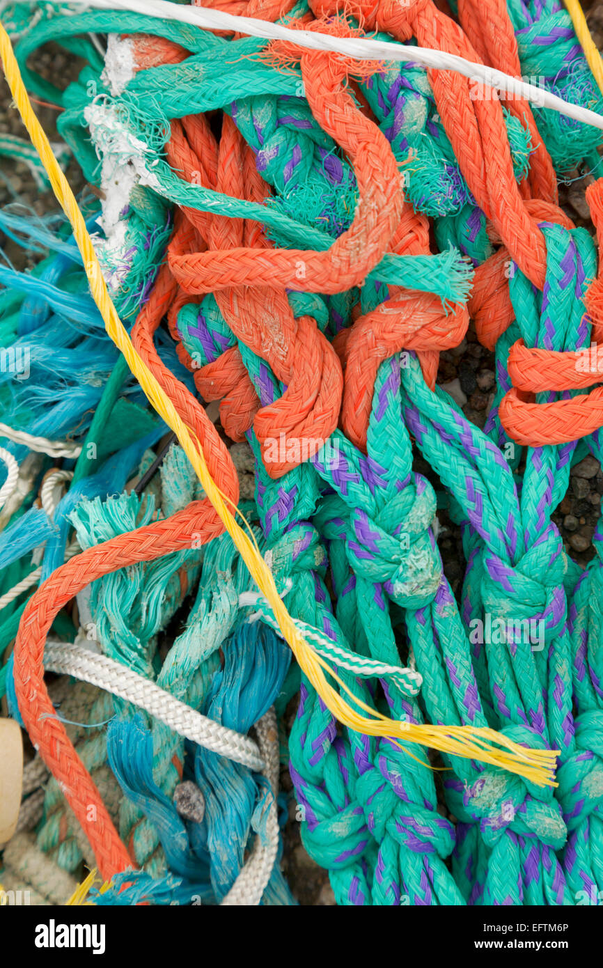 Fishing ropes and nets Stock Photo Alamy