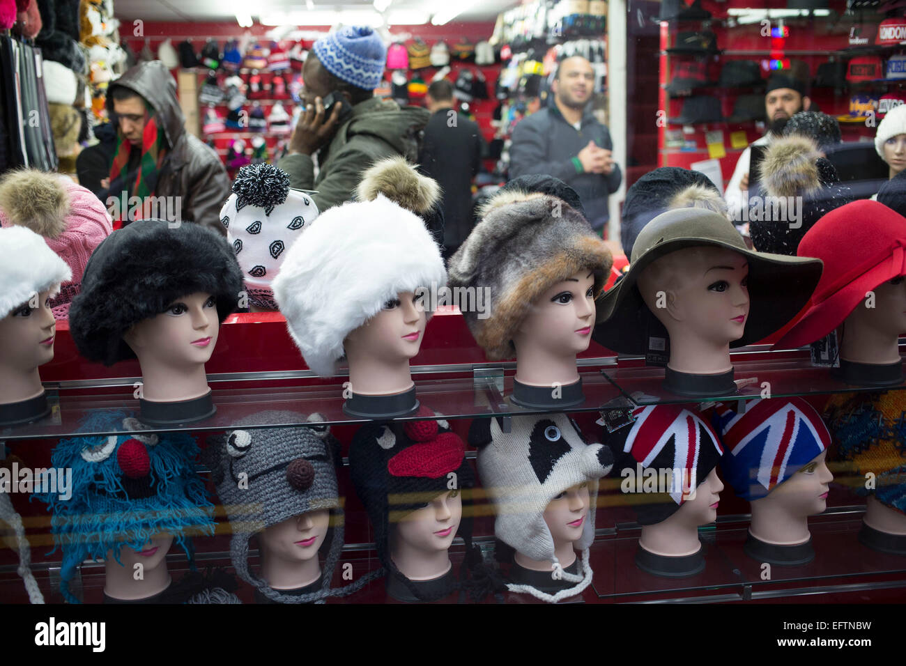 Shop window hat shop in hi res stock photography and images Page