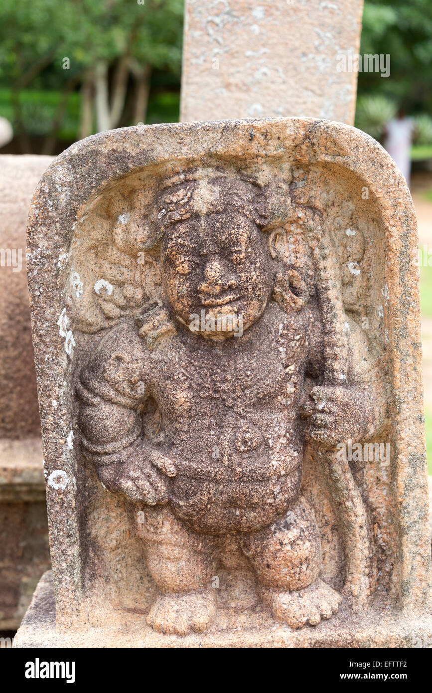 Stone carving, Anuradhapura, Sri Lanka Stock Photo Alamy