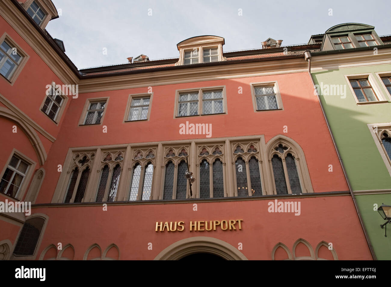 Haus Heuport In Regensburg Germany Stock Photos Haus Heuport In