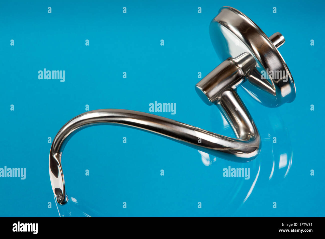 Dough hook for a kitchen machine Stock Photo Alamy