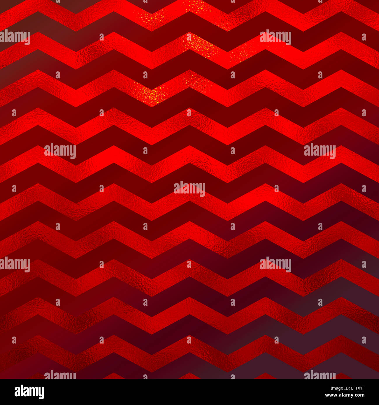 Red Faux Foil Metallic Chevron Pattern Chevrons Texture Zig Zag Background Stock Photo