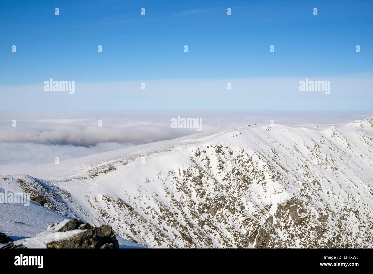 pen-yr-ole-wen-in-carneddau-mountains-hi-res-stock-photography-and