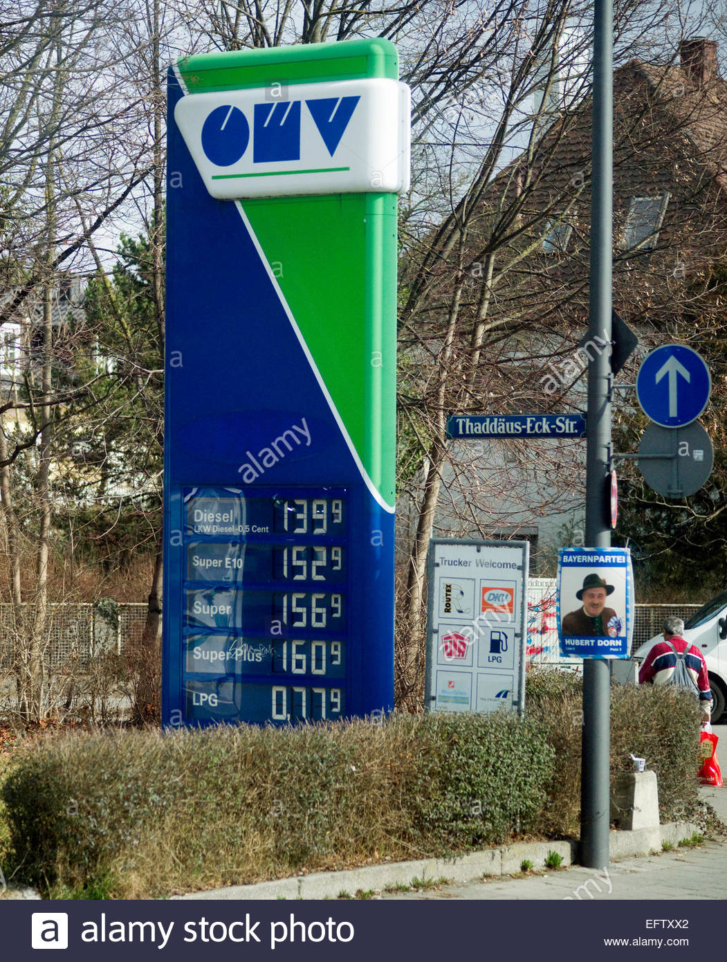 Gasoline Prices Germany Stock Photos & Gasoline Prices Germany Stock