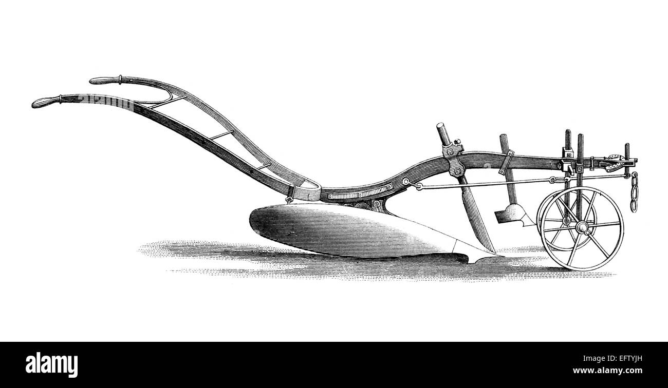 Victorian plough Cut Out Stock Images & Pictures Alamy
