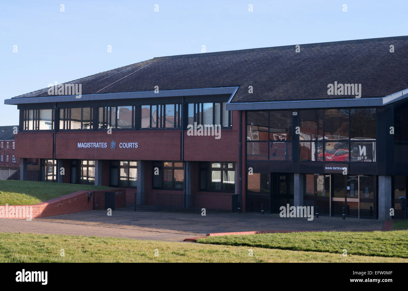 North Tyneside magistrate's court, North Shields north east England, UK Stock Photo Alamy