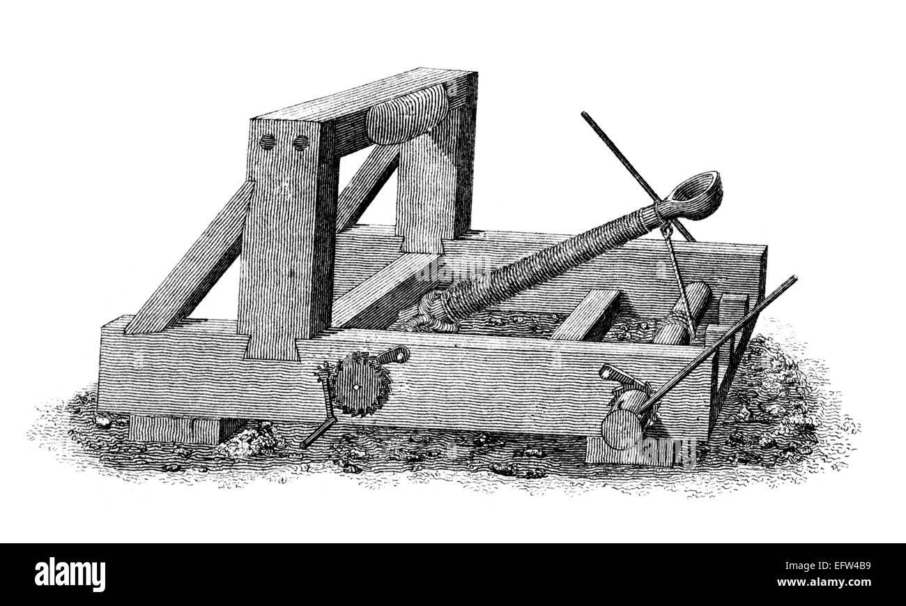 Medieval catapult hires stock photography and images Alamy