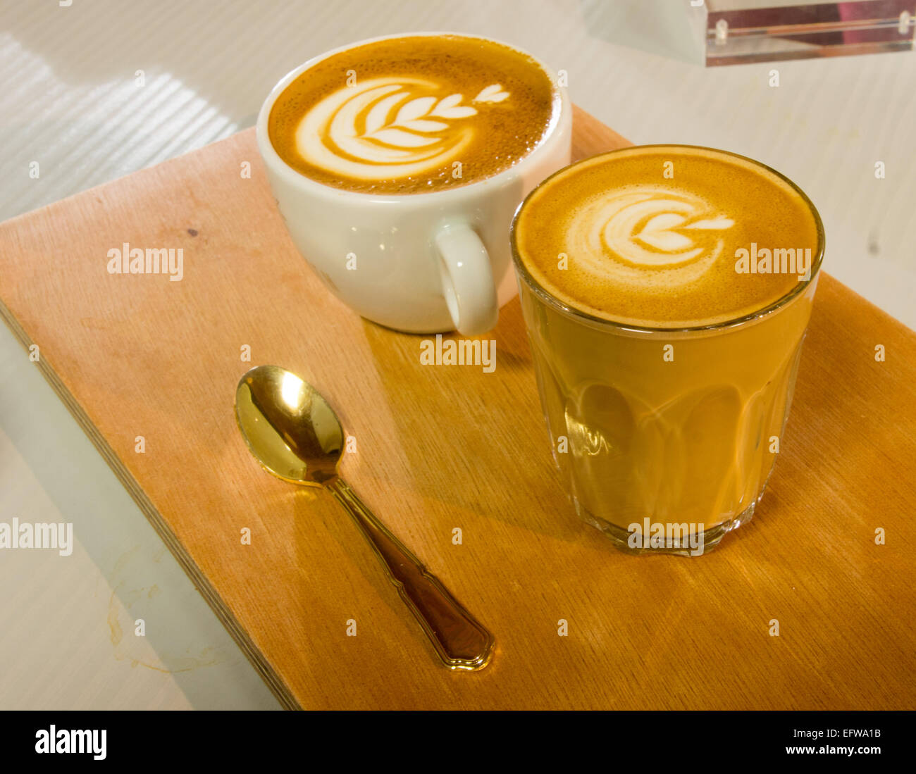 Grindsmith, new coffee shop open in Deansgate, Manchester Stock Photo