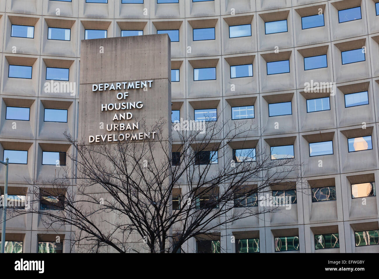 US Urban and Housing Department building - Washington, DC USA Stock Photo