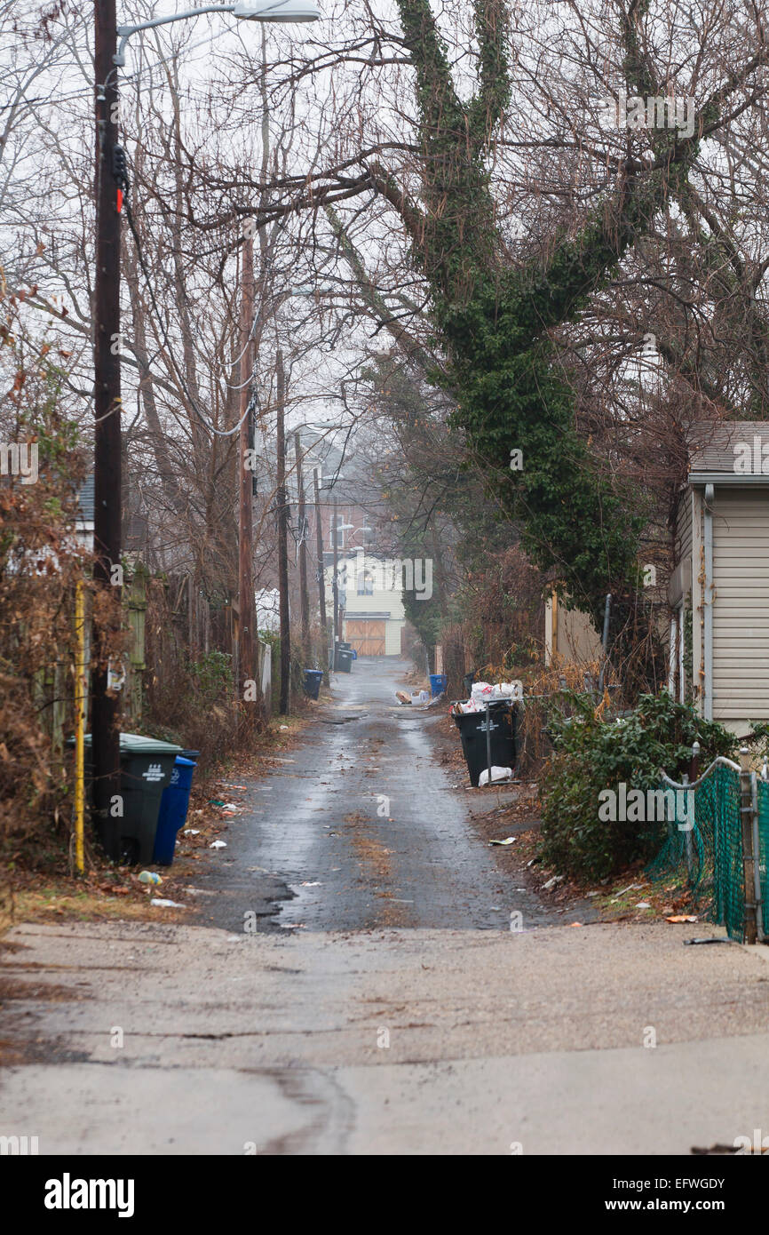 Back alley hires stock photography and images Alamy