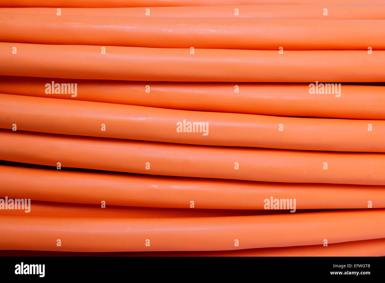 detail of multimode orange fiber optic cable background Stock Photo Alamy