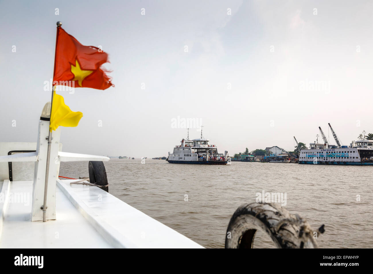 Boats at the Mekong Delta, Can Tho, Vietnam Stock Photo - Alamy