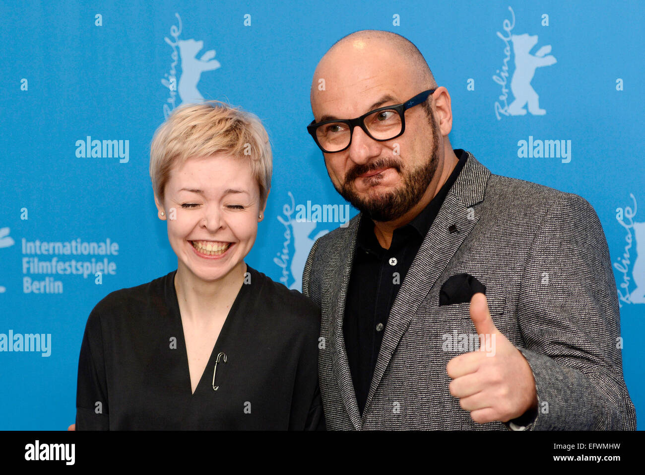 Berlin, Germany. 10th Feb, 2015. Viktoriya Korotkova and Piotr Gasowski ...