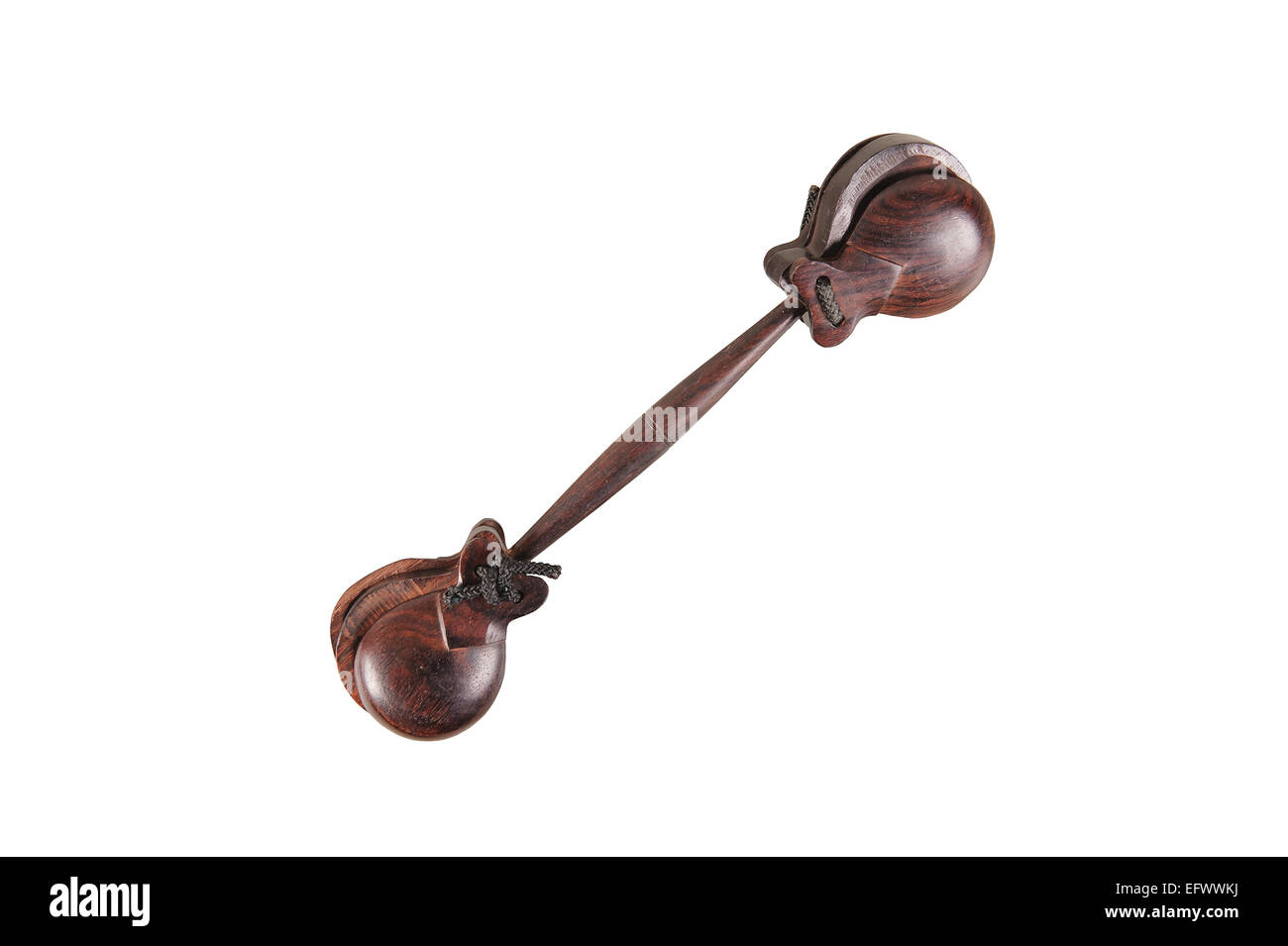 A Pair Of Castanets, Music Instruments, Rhythm Marker. Stock Photo, Picture  and Royalty Free Image. Image 94578584.