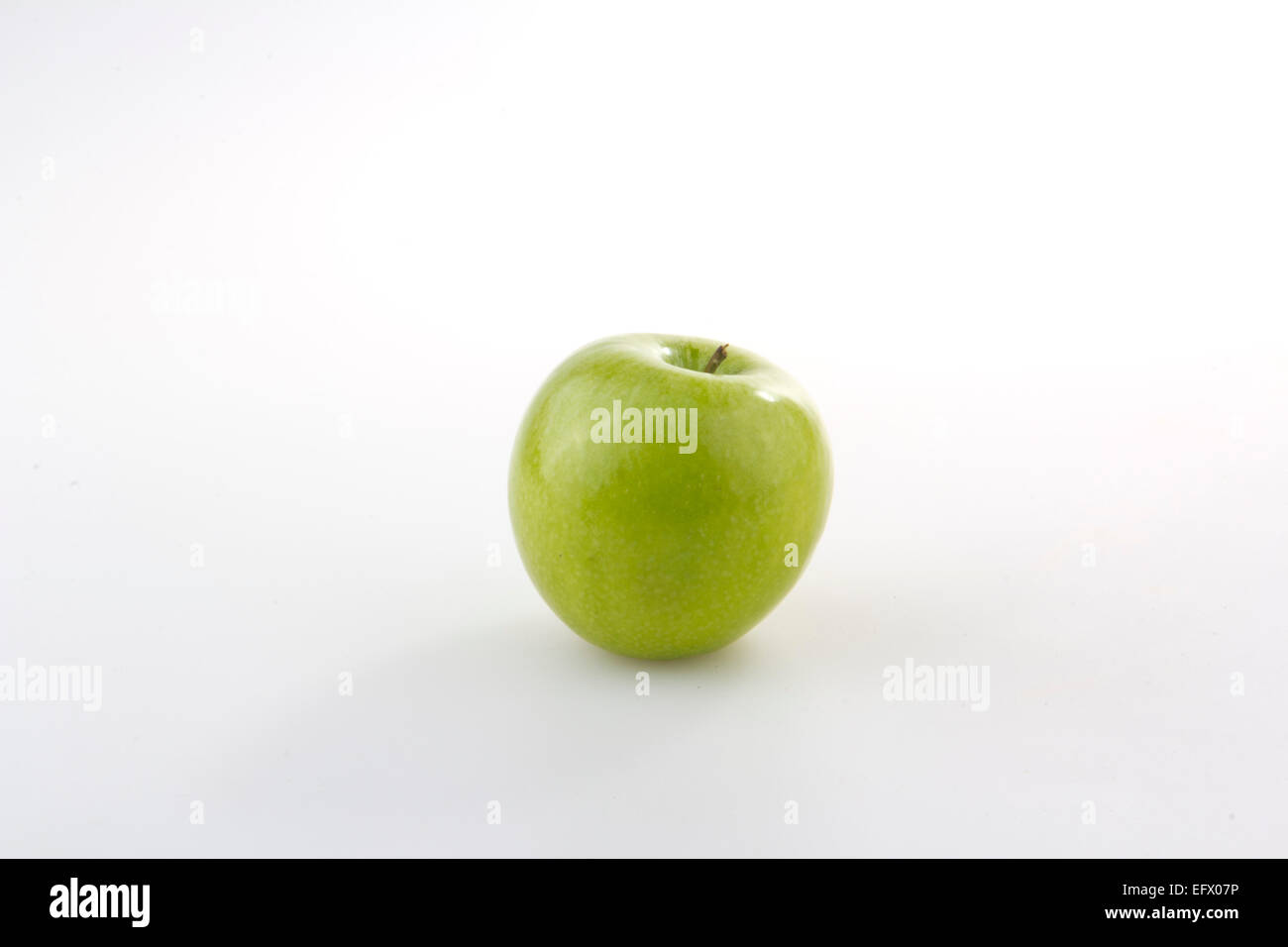 green apple isolated Stock Photo