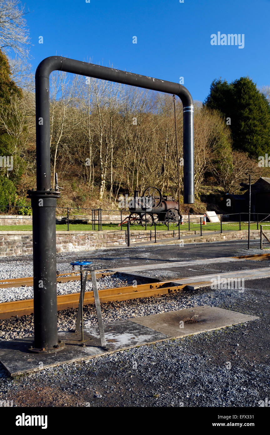 Water Trough, Brecon Mountain Railway Station and Pontsticill Reservoir