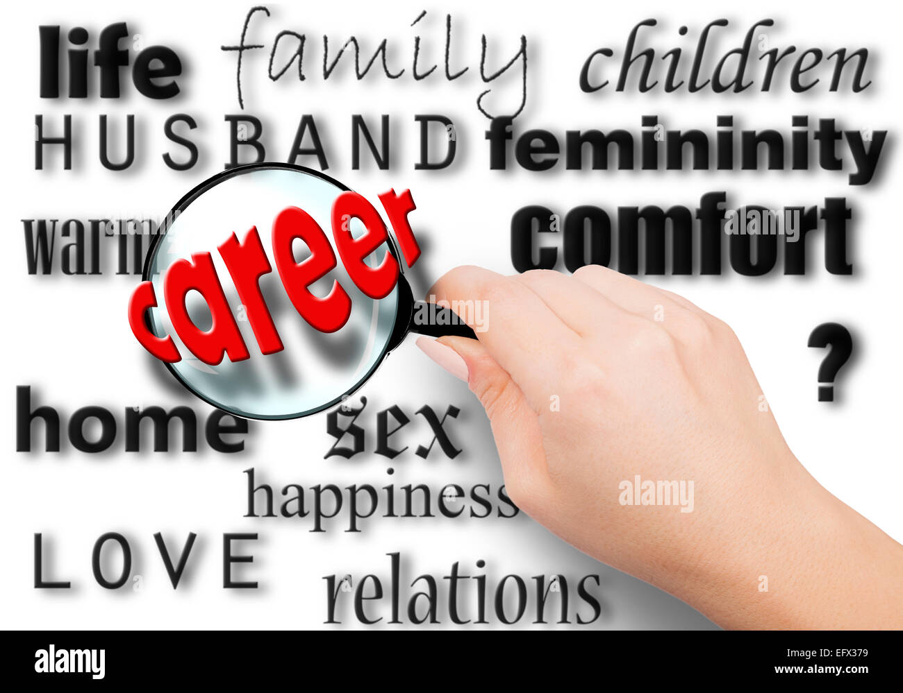 Career in concept personal hi-res stock photography and images - Alamy