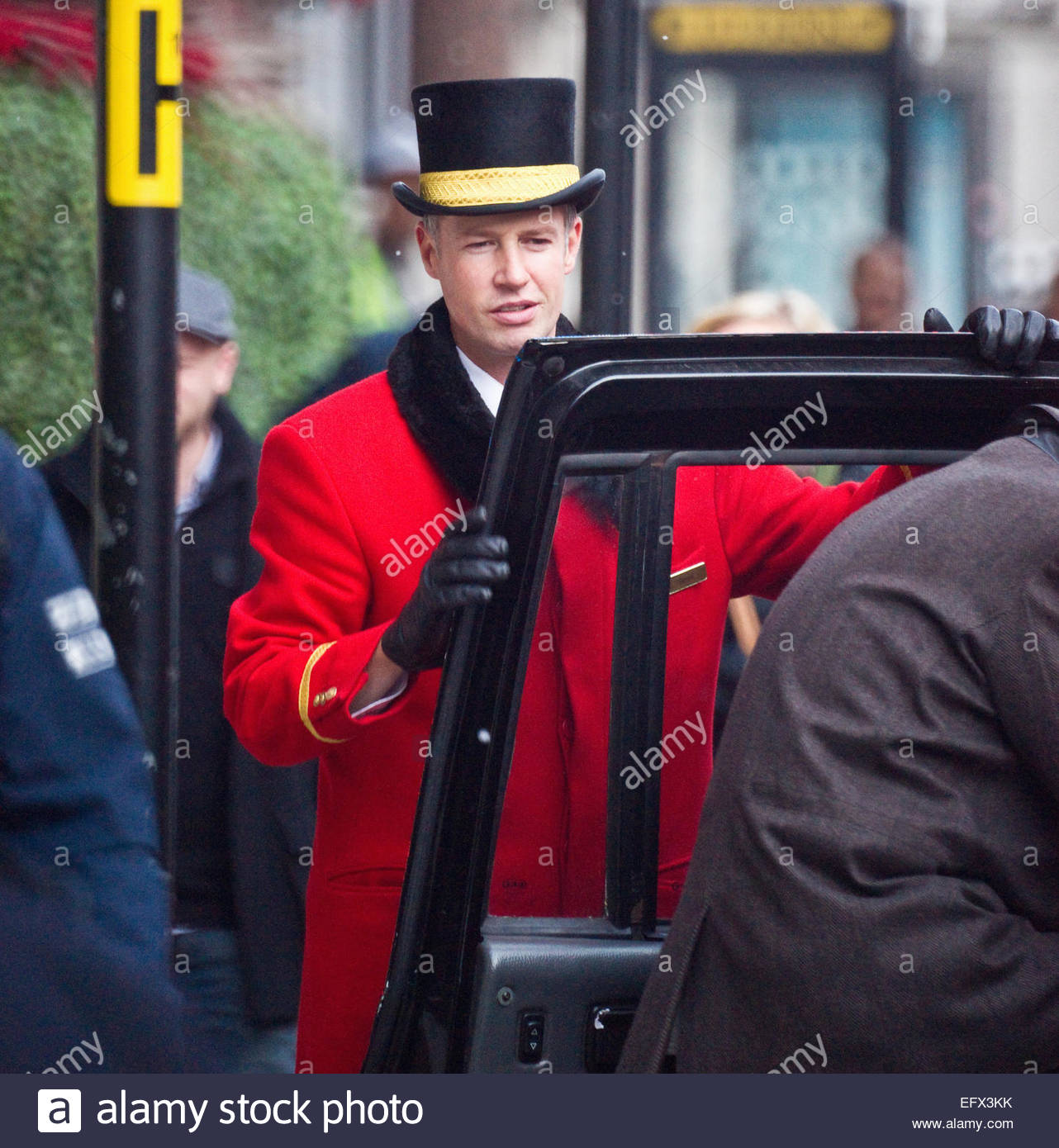 English Hotel Doorman Stock Photos English Hotel Doorman Stock