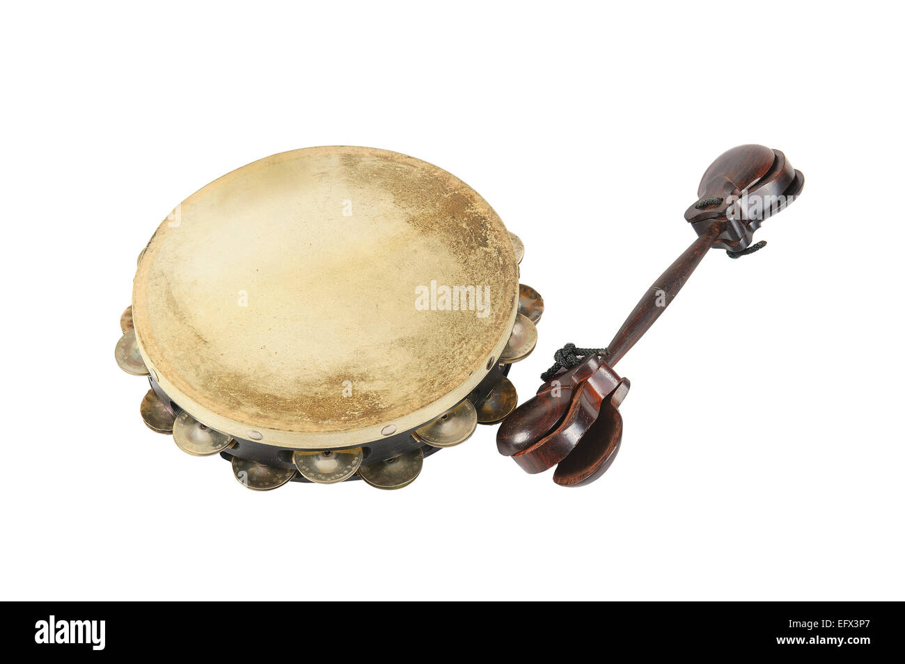 arts, background, celebrations, christmas, clipping, close-up, color, cut, cymbal, drum, entertainment, folk, holidays, horizont Stock Photo