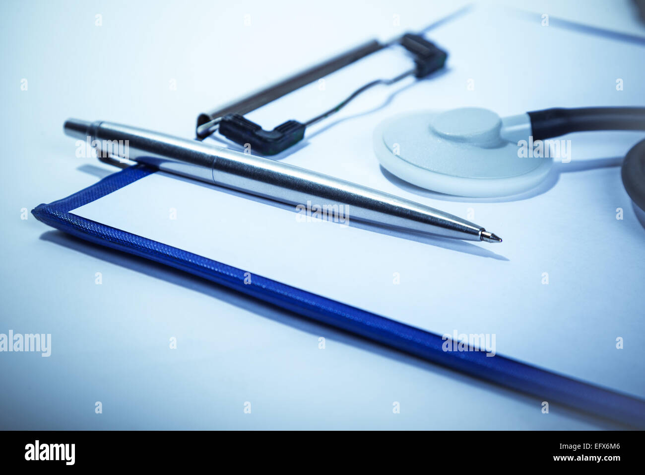 maintaining medical records, patient history Stock Photo - Alamy