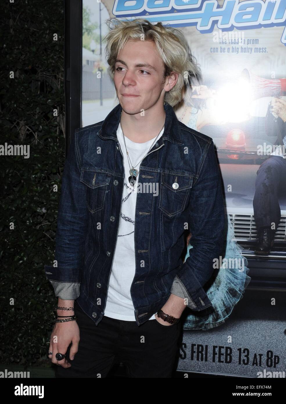 Ross Lynch At Arrivals For Bad Hair Day Premiere On The Disney
