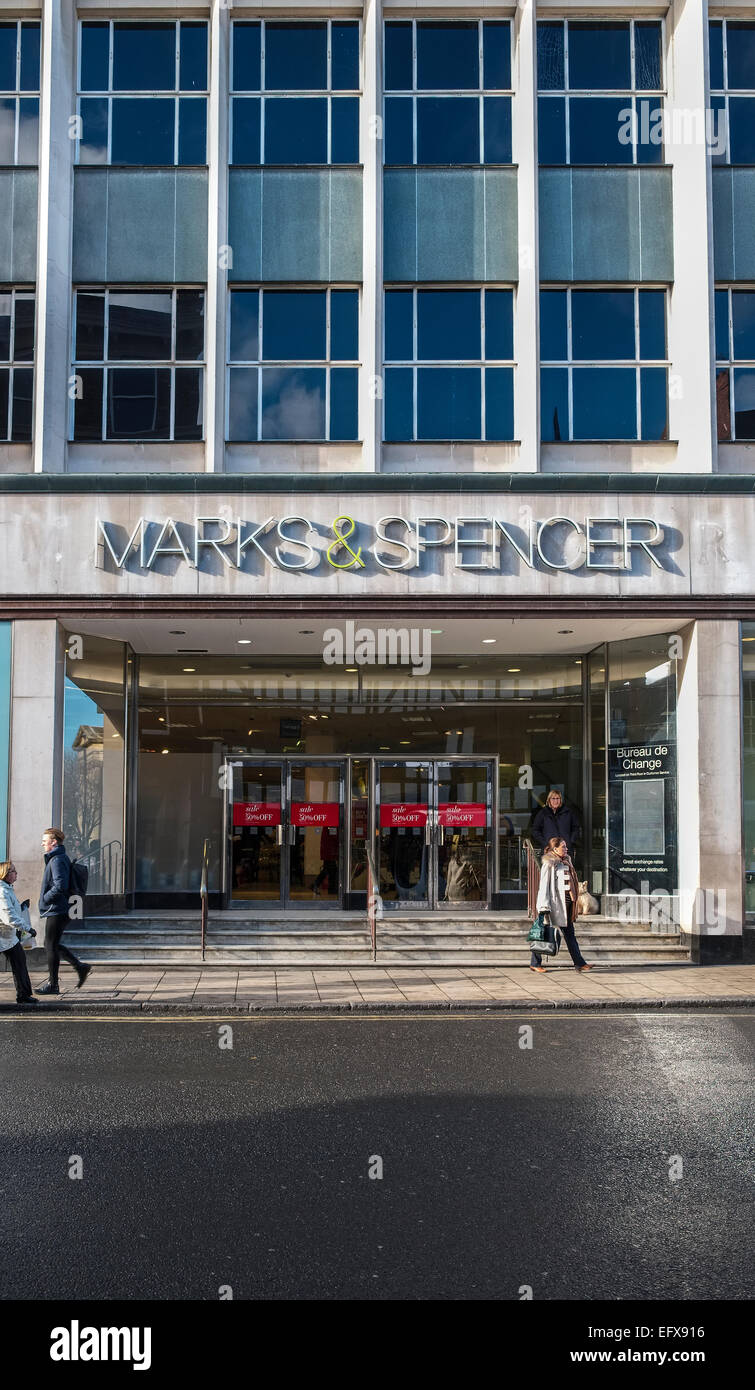 Marks and spencer shop entrance hires stock photography and images Alamy