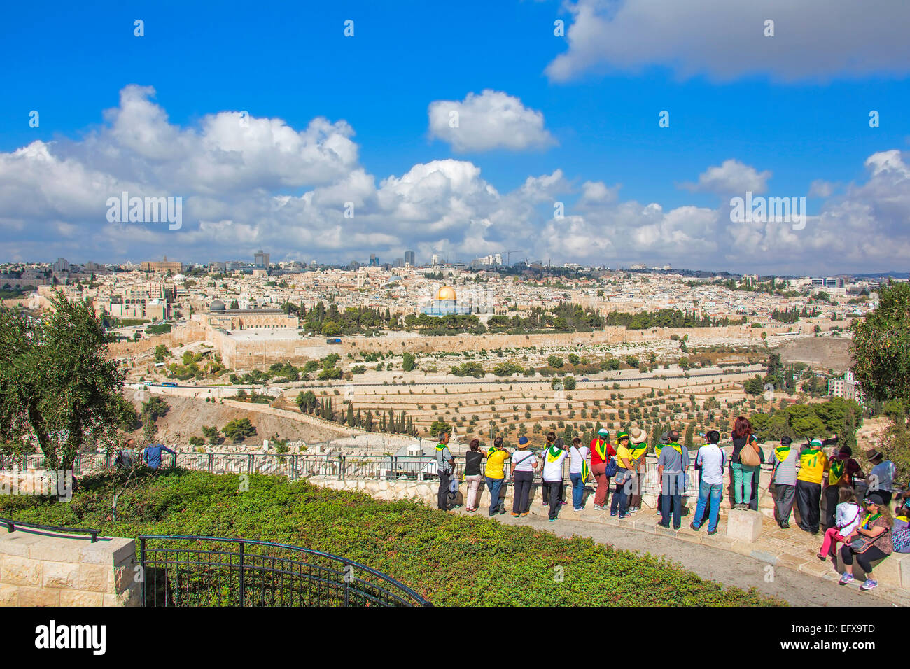 Israel panorama jerusalem dome hi-res stock photography and images - Alamy