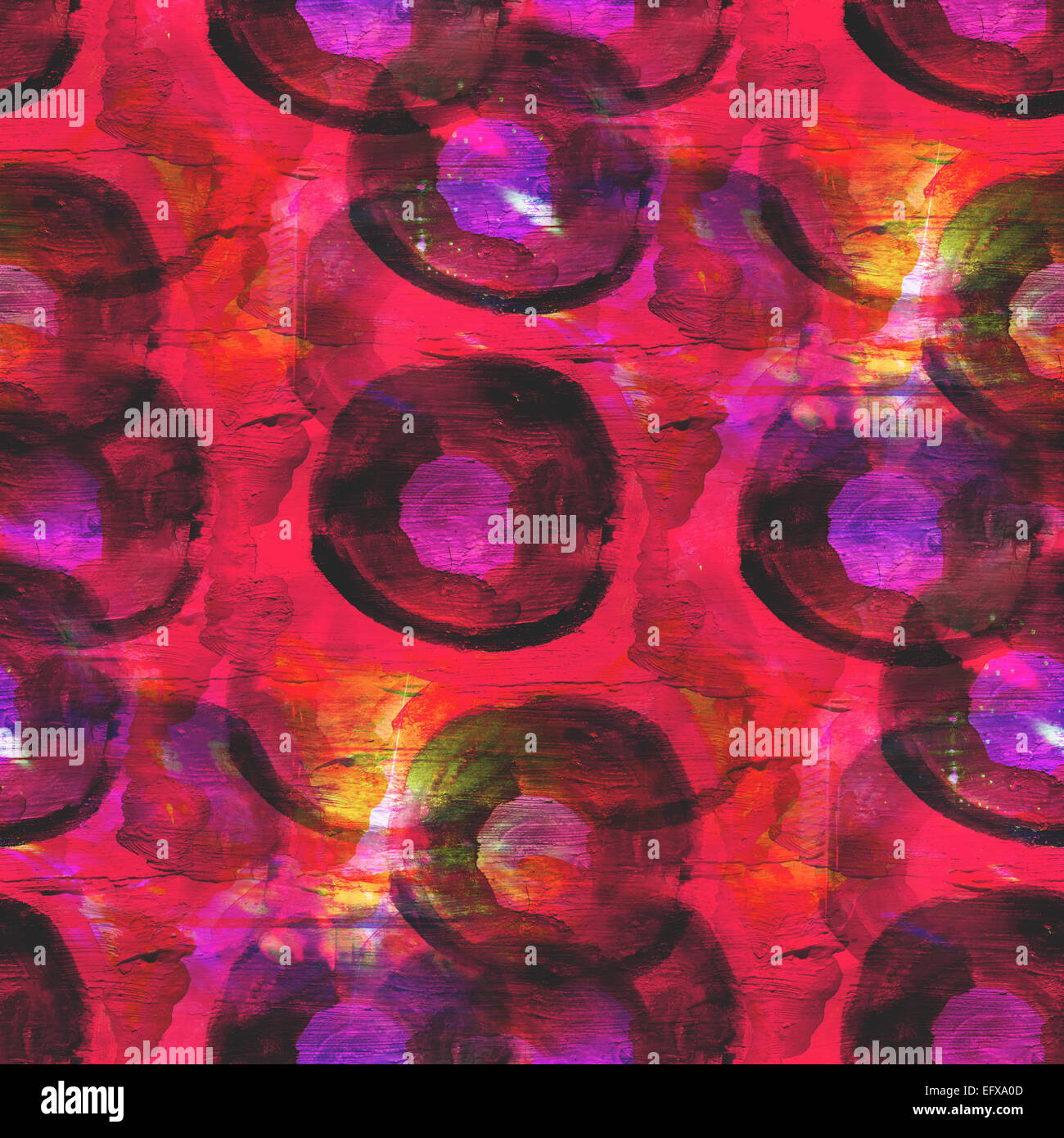 abstract vintage red avant-garde, watercolor seamless texture ha Stock ...