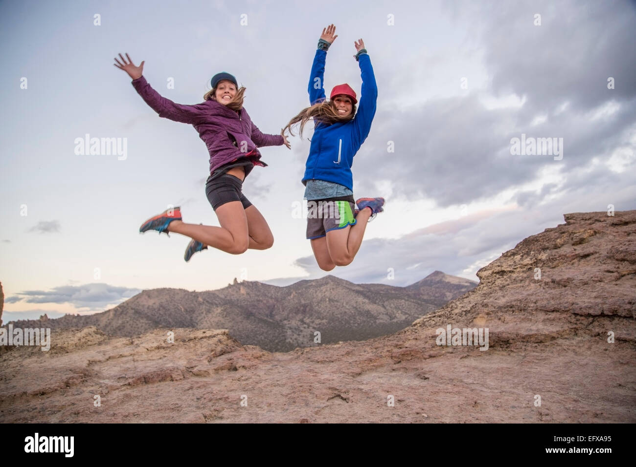Smith rock climber oregon female hires stock photography and images