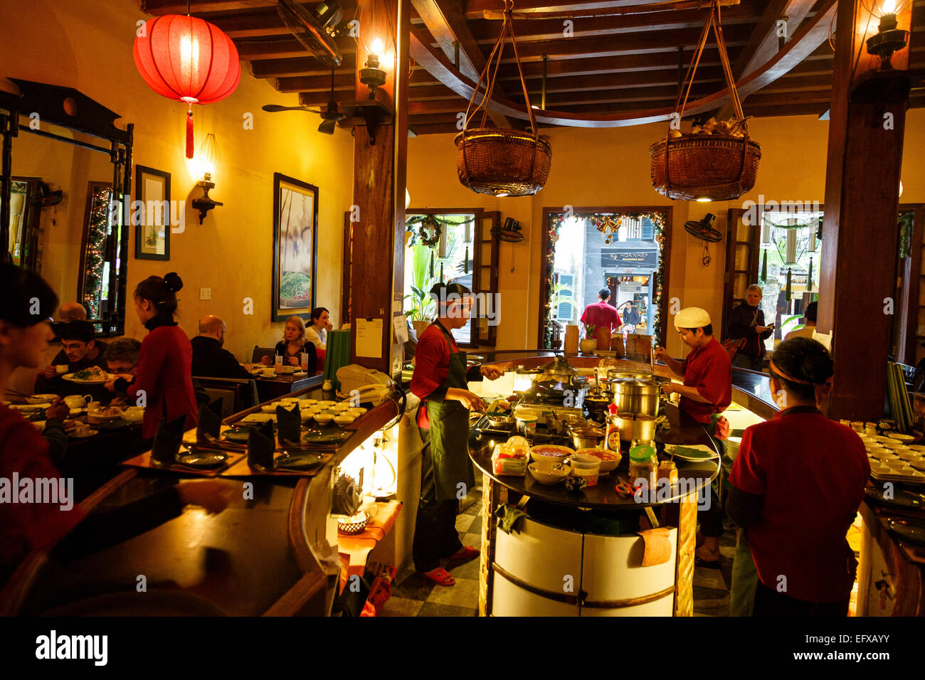 Morning Glory restaurant, Hoi An, Vietnam Stock Photo - Alamy
