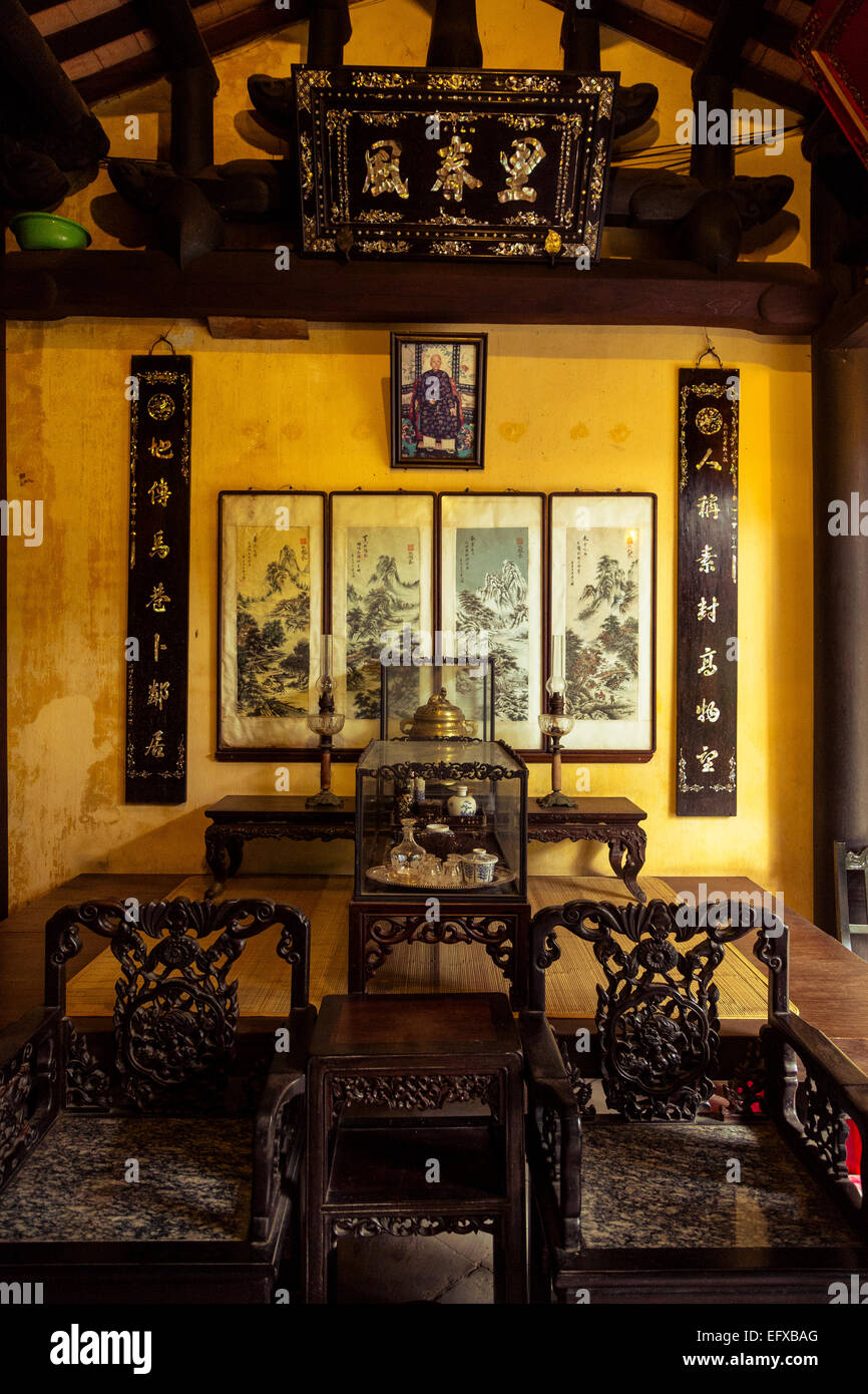 Duc An Ancient House, Hoi An, Vietnam. Stock Photo