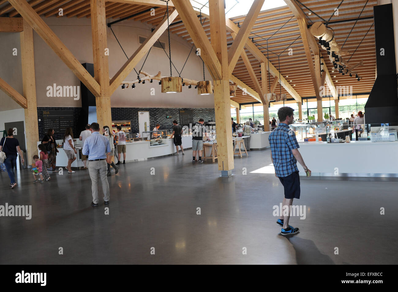 Gloucester Services, between junctions 11a and 12 of the M5, on the