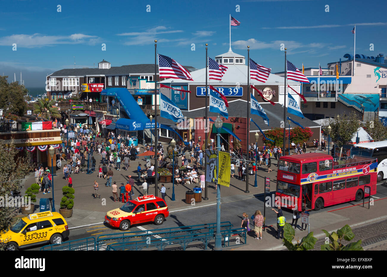 PIER 39 SHOPPING MALL SAN FRANCISCO CALIFORNIA USA Stock Photo Alamy