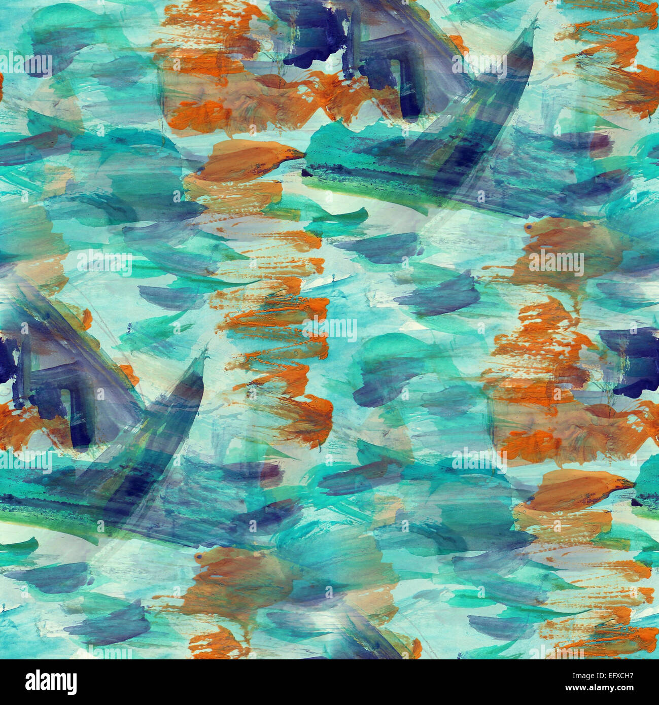 watercolor background seamless blue Stock Photo - Alamy