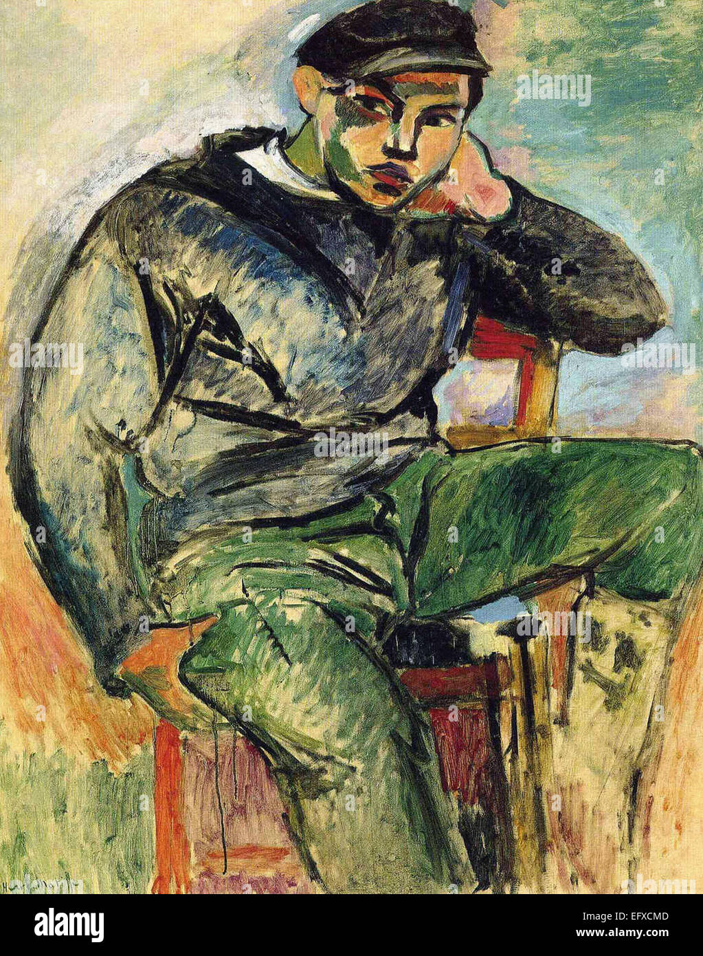 Vintage 1952 Matisse “The Young Sailor Vintage 1952 Matisse “The Young Sailor