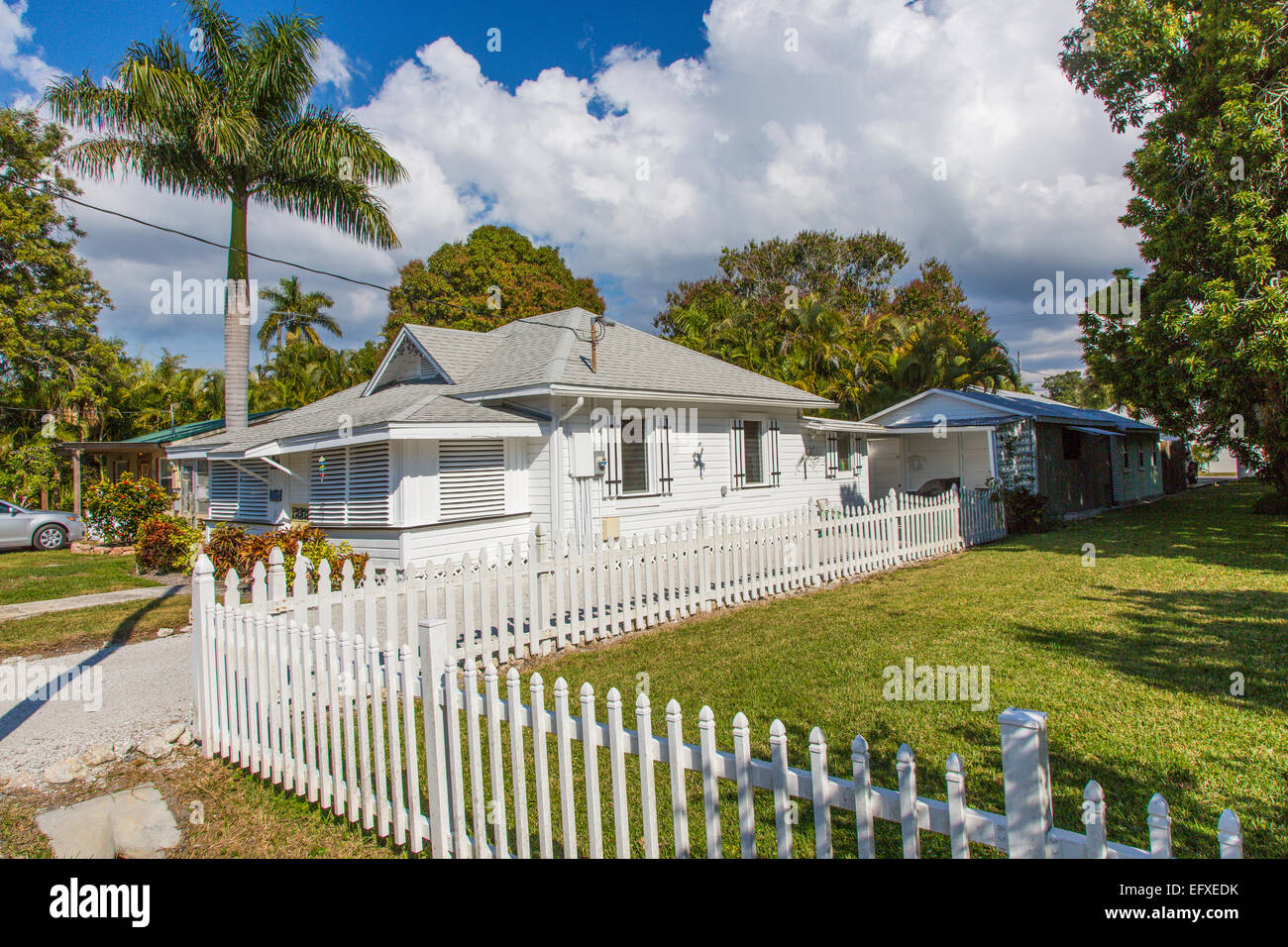 House in old historic commercial fishing village of Cortez on Sarasota
