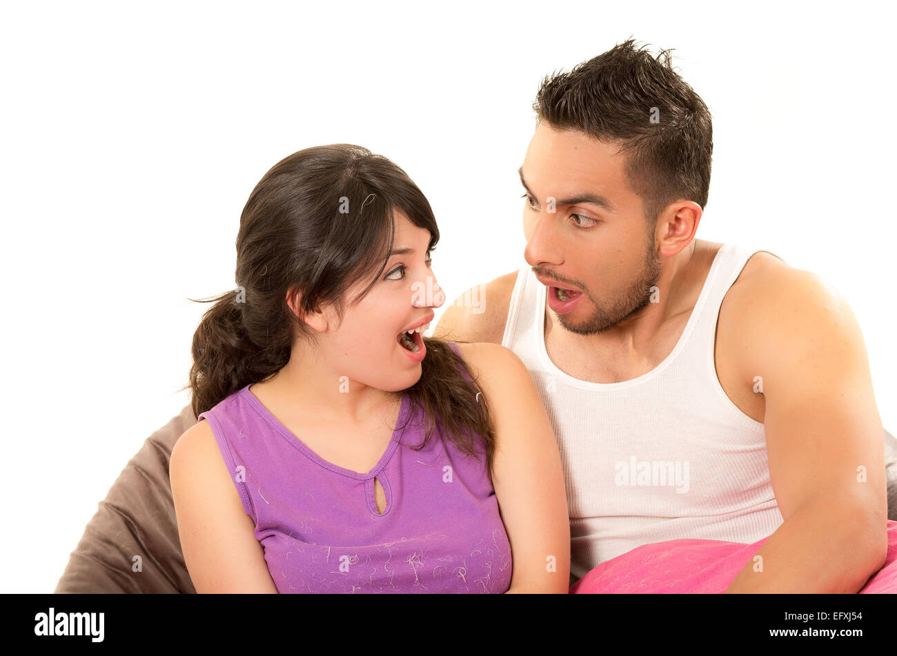 Sweet romantic couple hugging other hi res stock photography and images