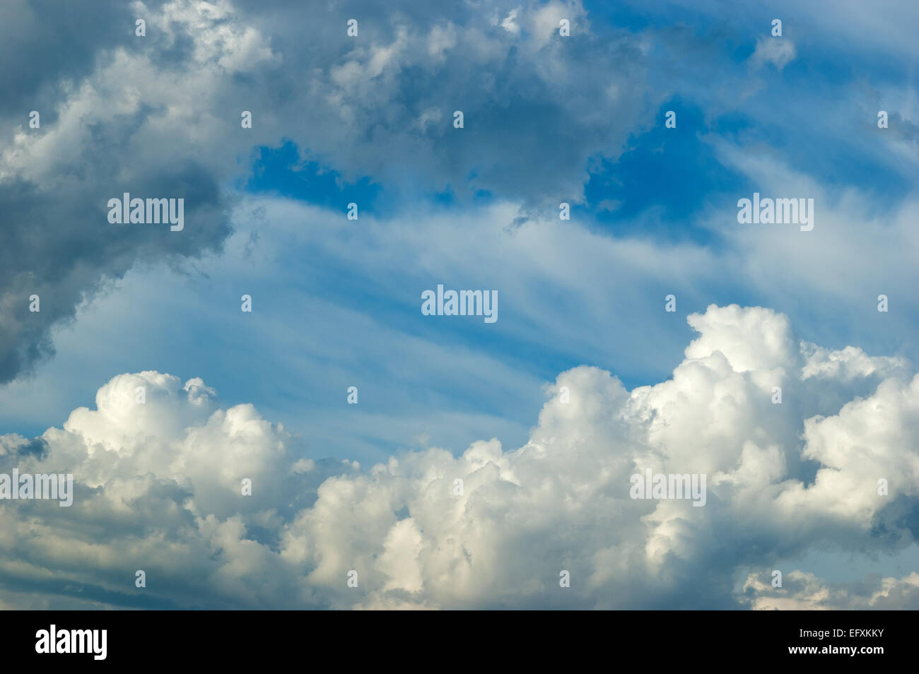 Aerial view cumulus clouds day hi-res stock photography and images - Alamy