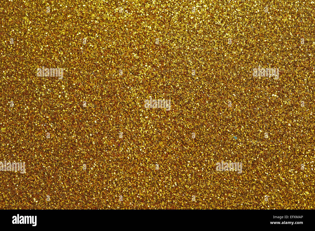 Glitter for texture or background - Gold Stock Photo