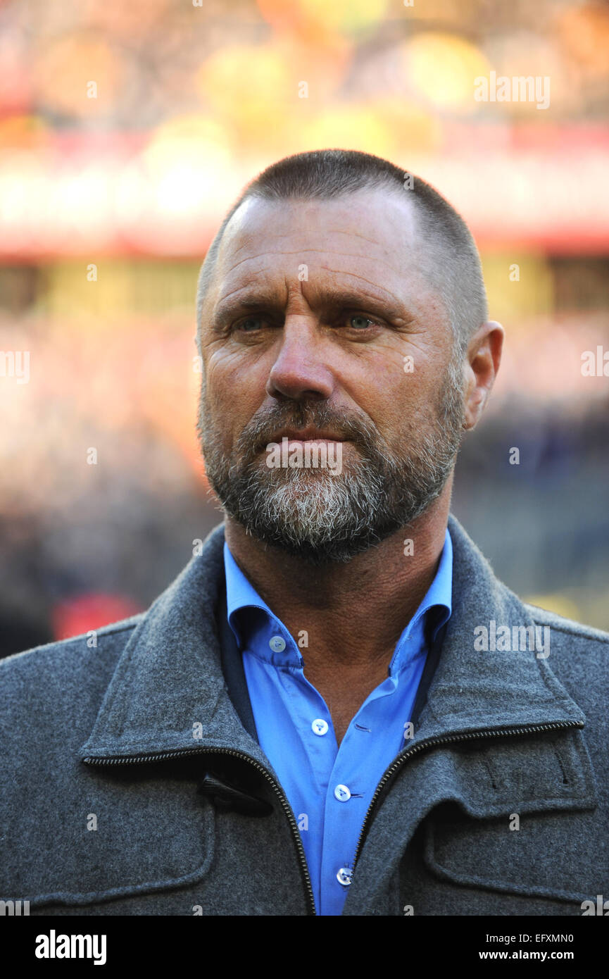 Former Wolverhampton Wanderers footballer John de Wolf Stock Photo