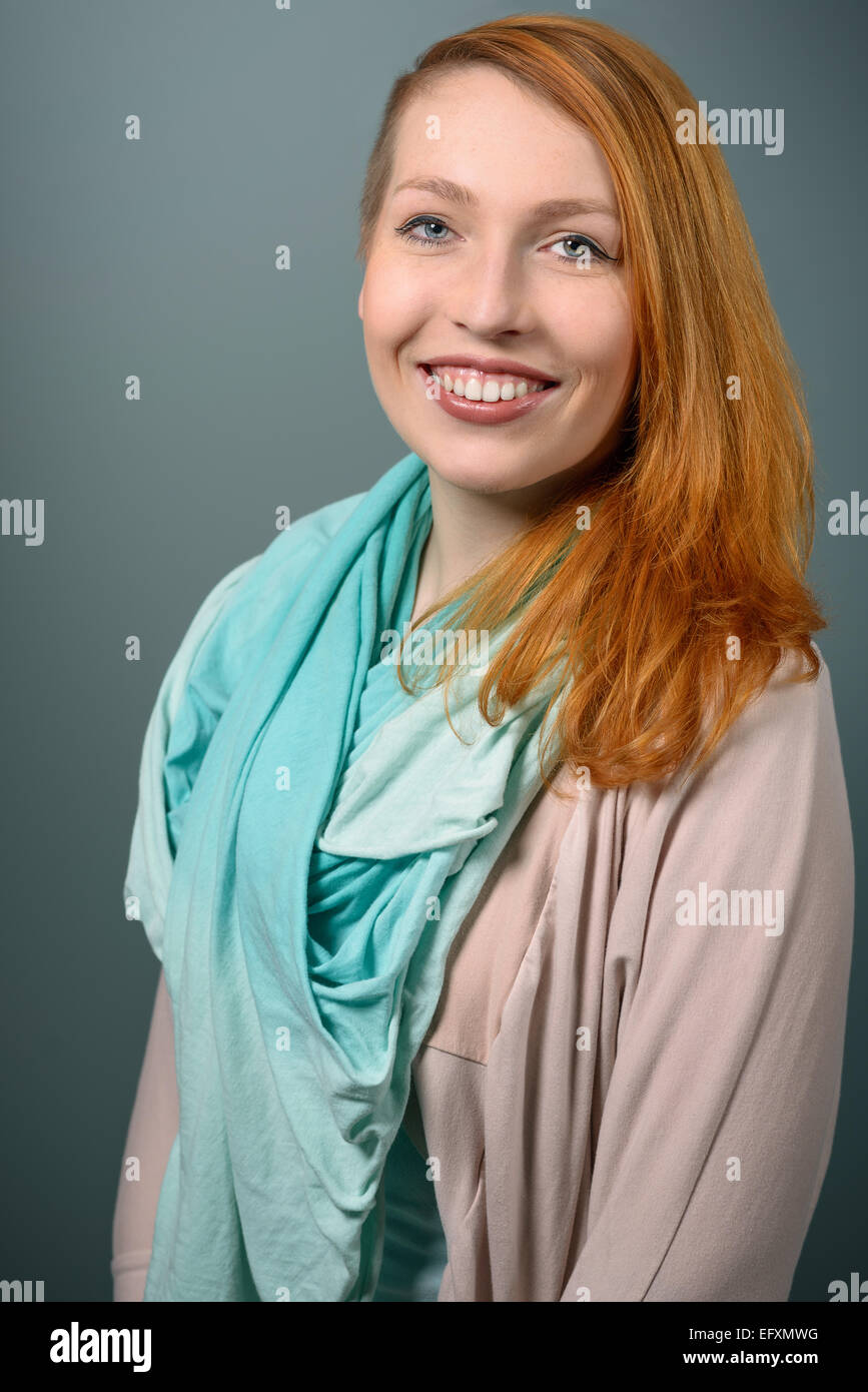 Portrait red hair hi-res stock photography and images - Alamy
